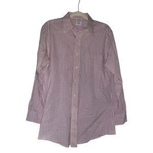 Brooks Brothers Plaid Dress Shirt